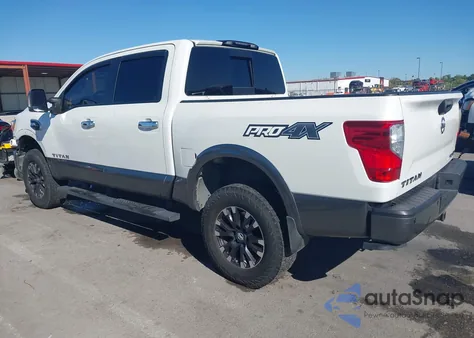 2017 Nissan Titan Pro-4X from USA, damaged, VIN 1N6AA1E5XHN516244